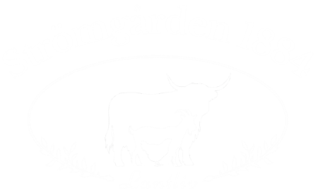 Strömgården 1884 logo white