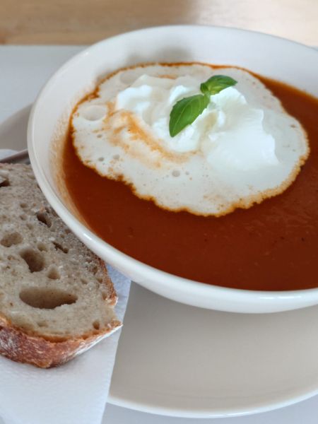 soppa med bröd